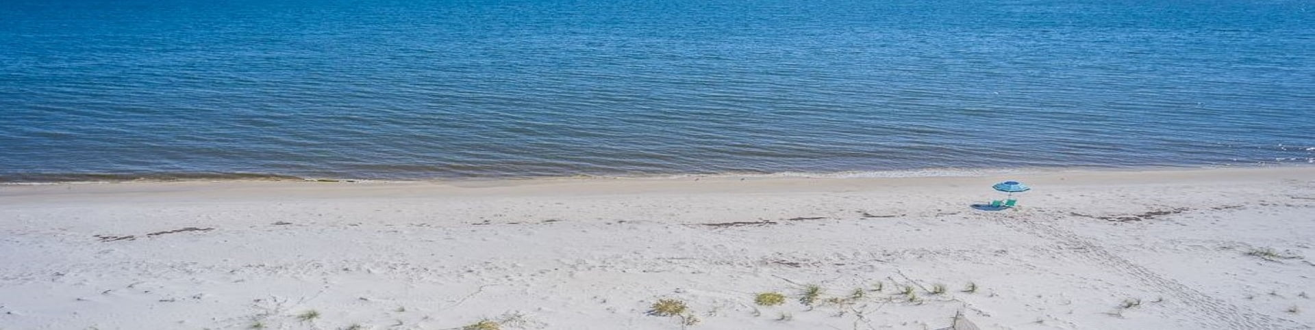 Alligator Point empty beach